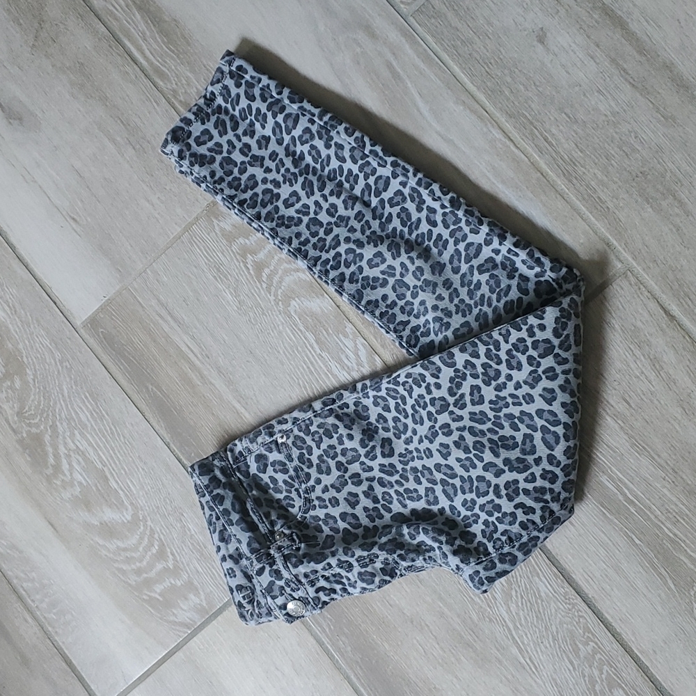 Cherokee Super Skinny Animal Print Adjustable Waist Jeans